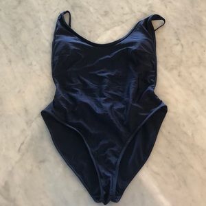 One piece bathing suit